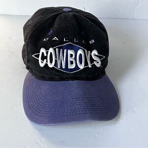 Vtg 90s Dallas Cowboys Hat 1 Size Fits ALL NFL Licensed Logo 7 🕶️